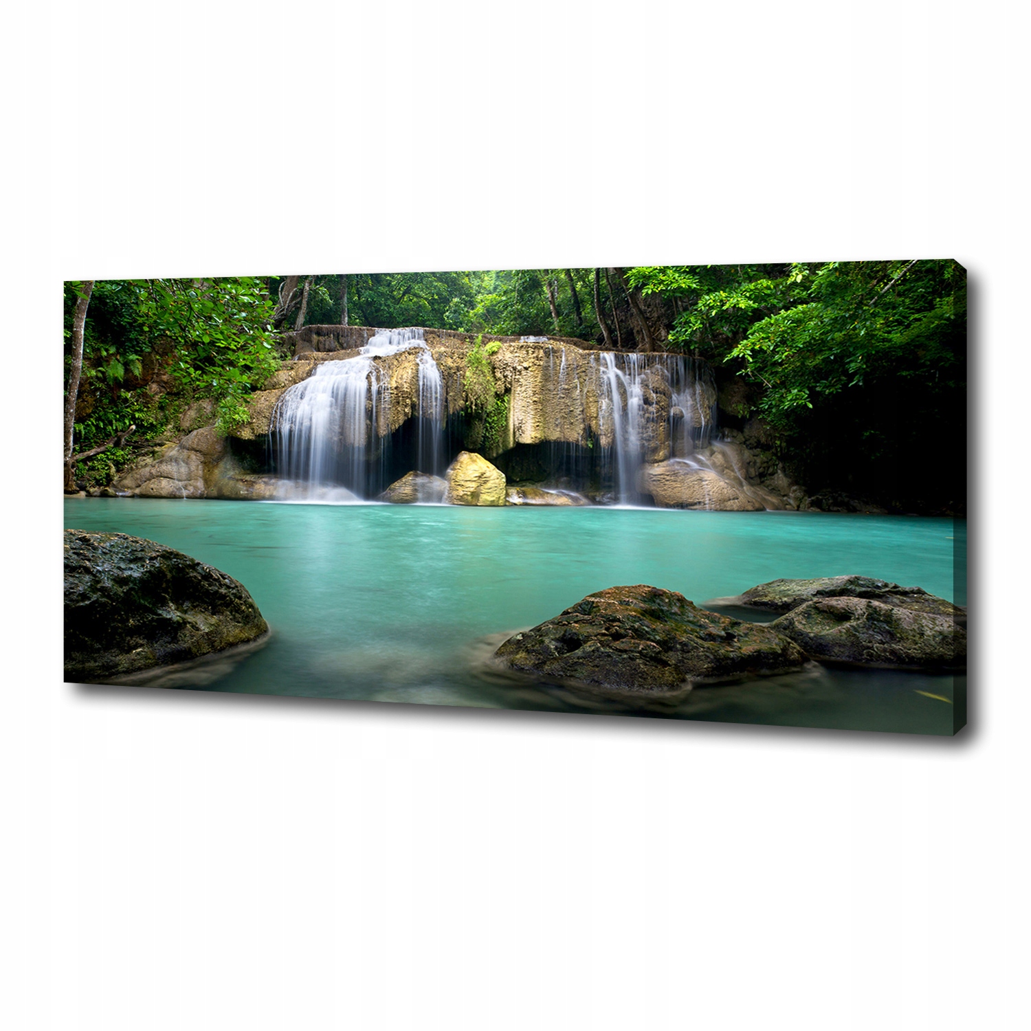 

Foto obraz canvas na ścianę Wodospad 125x50 cm