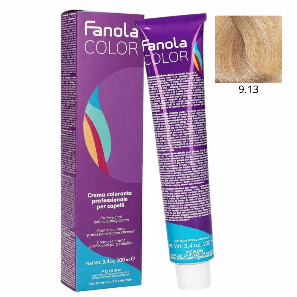

Fanola Crema Colore 9.13 100ml farba do włosów