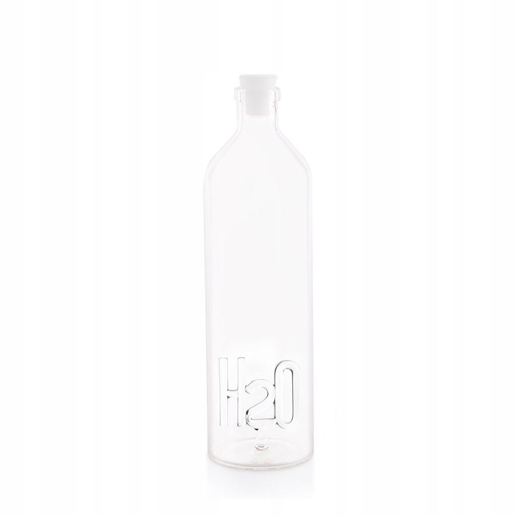 Bottle Atlantis H2O Balvi 1,2 L – láhev z borosilikátového skla, lahev na pití na