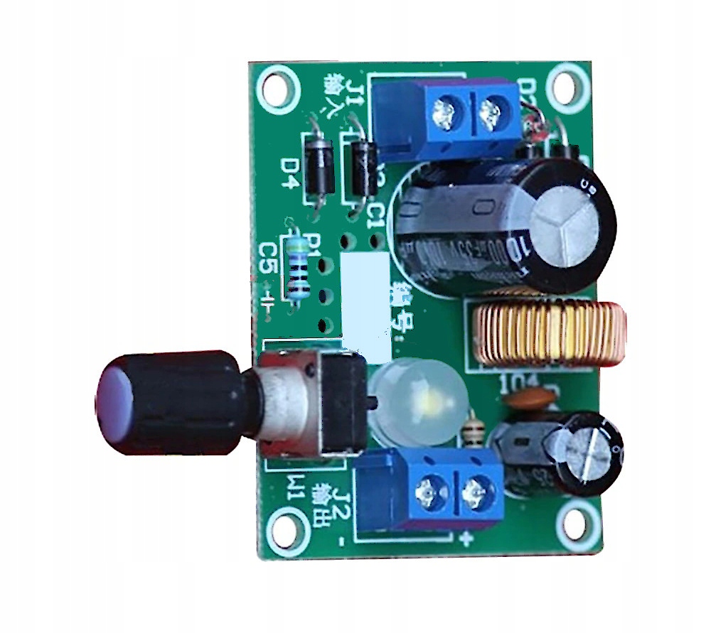 

zasilacz regulowany 3.2V-40V do 1.23V-35V Diy