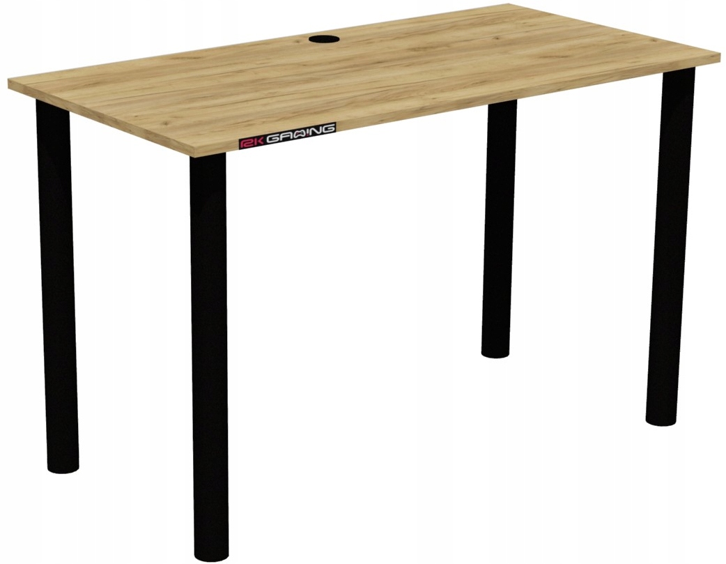 BIURKO GAMINGOWE KOMPUTEROWE CRAFT ZŁOTY 120x60