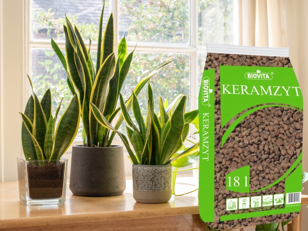 KERAMZYT DRENAŻ DLA ROŚLIN DO DONICZKI AŻ 18L Pojemność 18 l