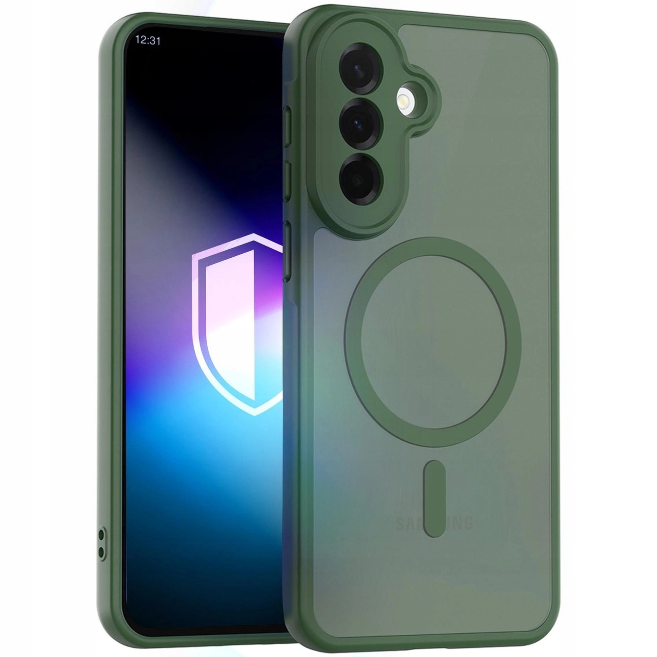 Etui 3mk Misty MagCase na Samsung Galaxy A37 zielone