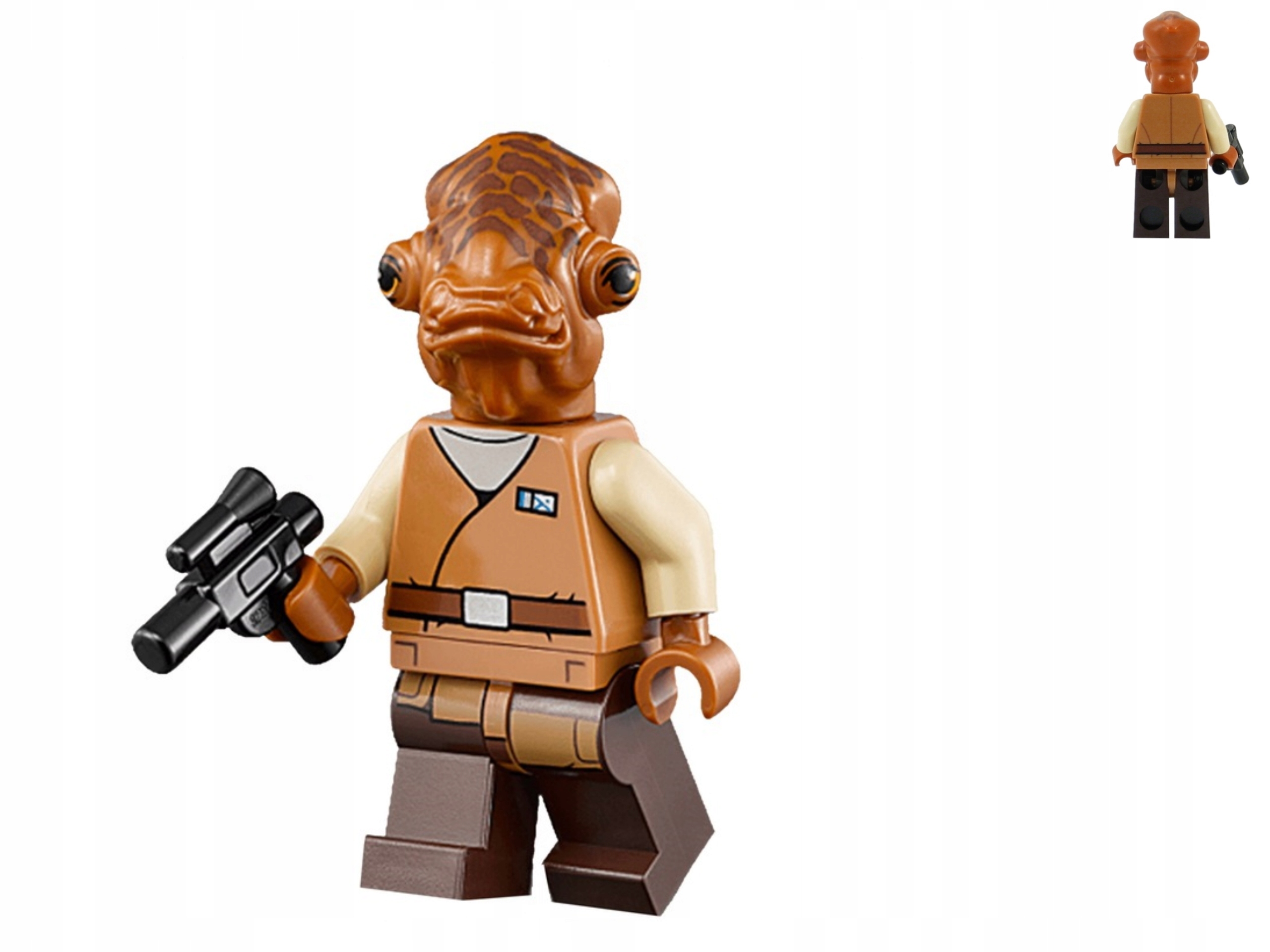 

Lego Star Wars Admiral Ackbar blaster 75140