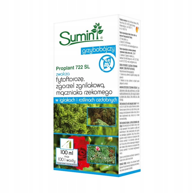 

Sumin Proplant Środek Grzybobójczy 100ml Iglaki