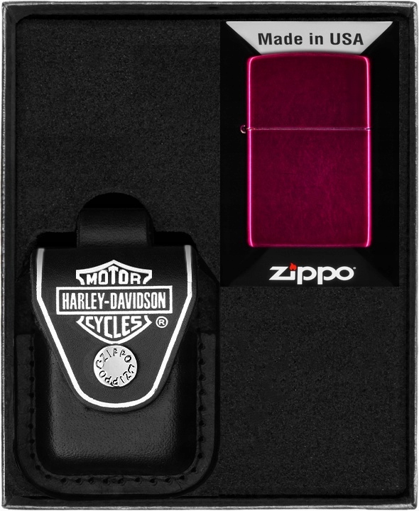 Sada Zippo Zapalovač Candy Raspberry Dárkový No6