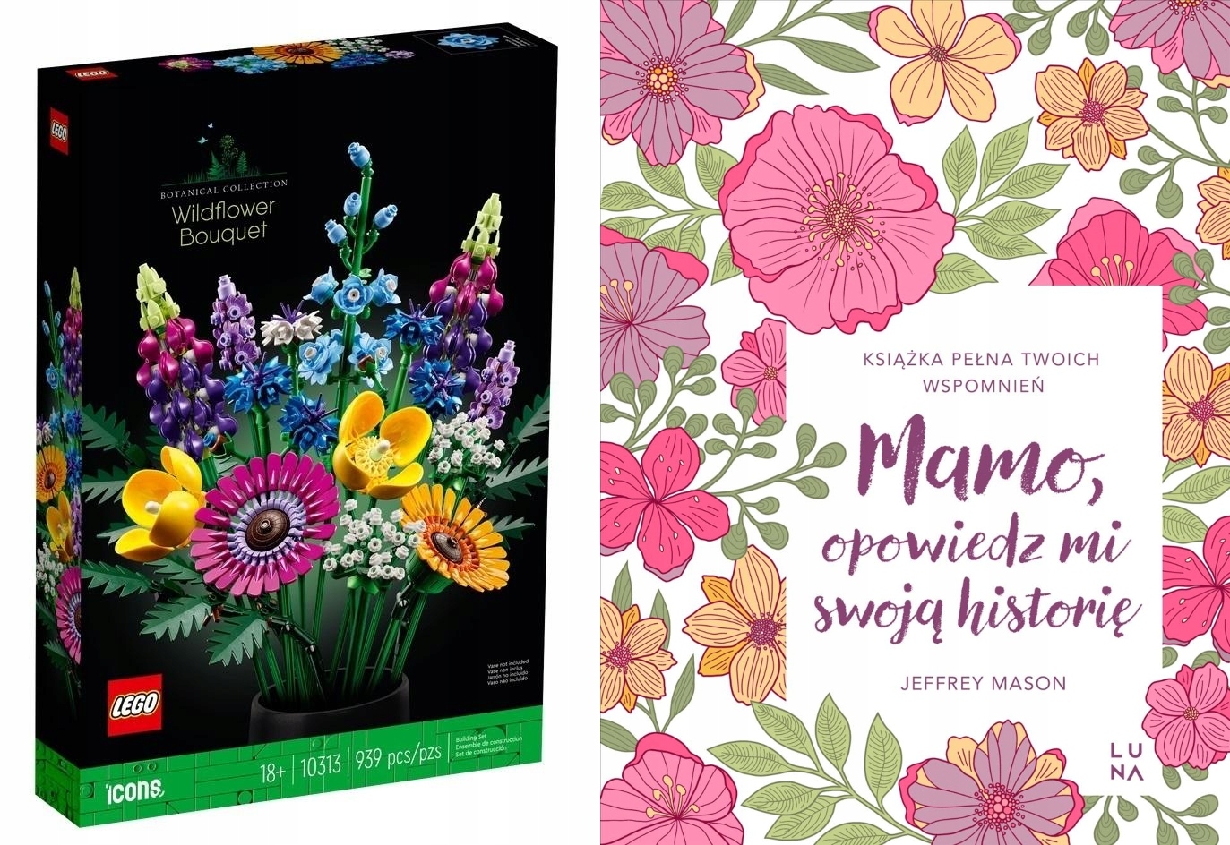 2V1 Lego 10313 Kytice Z Polních Květin Mami, Vyprávěj MI Svůj Příběh