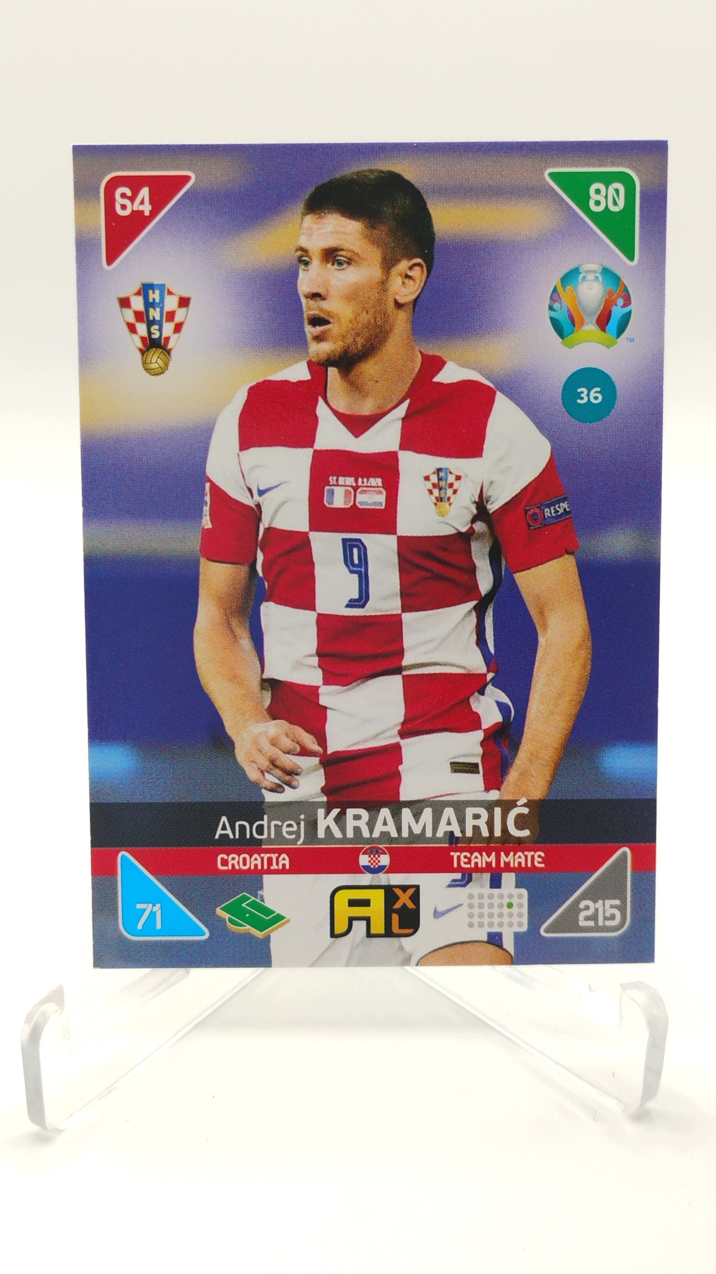 Panini Euro 2020 Kick Off 2021 Team Mate 36 Andrej Kramaric Chorwacja