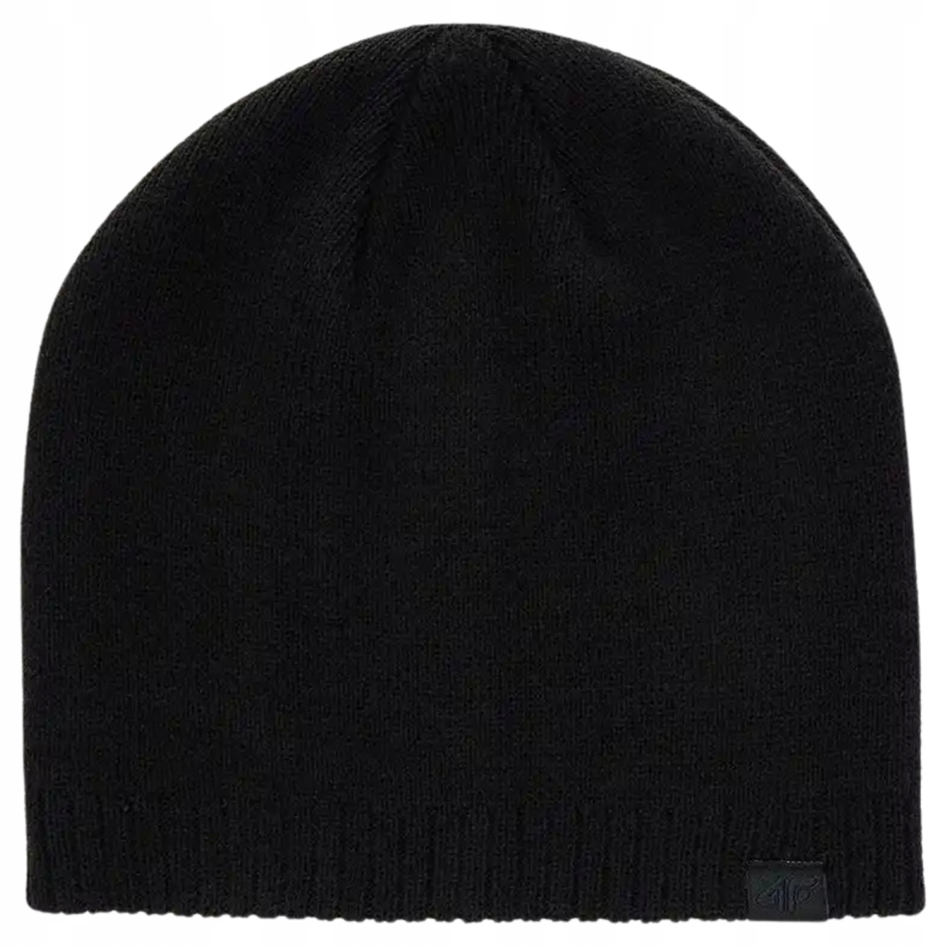 CZAPKA 4F KLASYCZNA ZIMOWA CIEPŁA CZARNA BEANIE SPORTOWA DWUWARSTWOWA