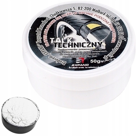 

Talk techniczny Expand 50g do dętek opon farb