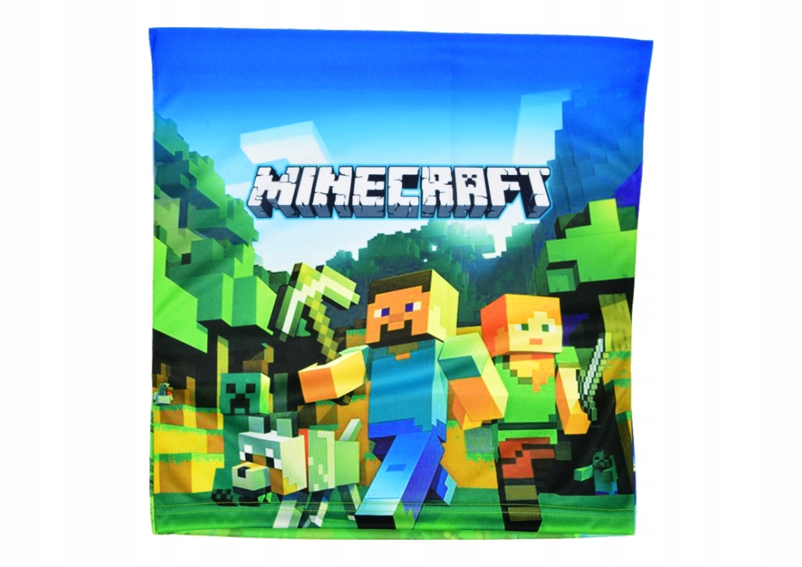 

Minecraft poszewka na poduszkę 40x40 wzór M1