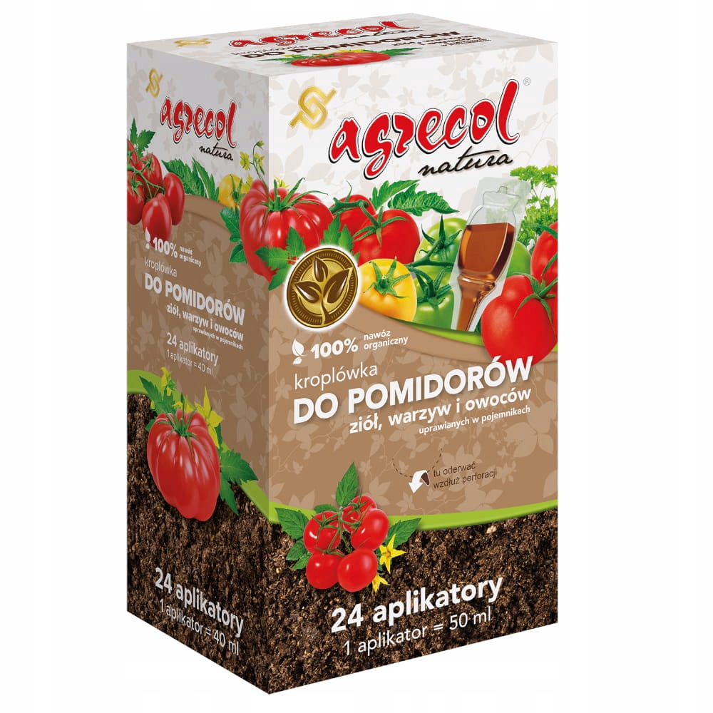 

Odżywka Nawóz Do Pomidorów Warzyw 24x50ml
