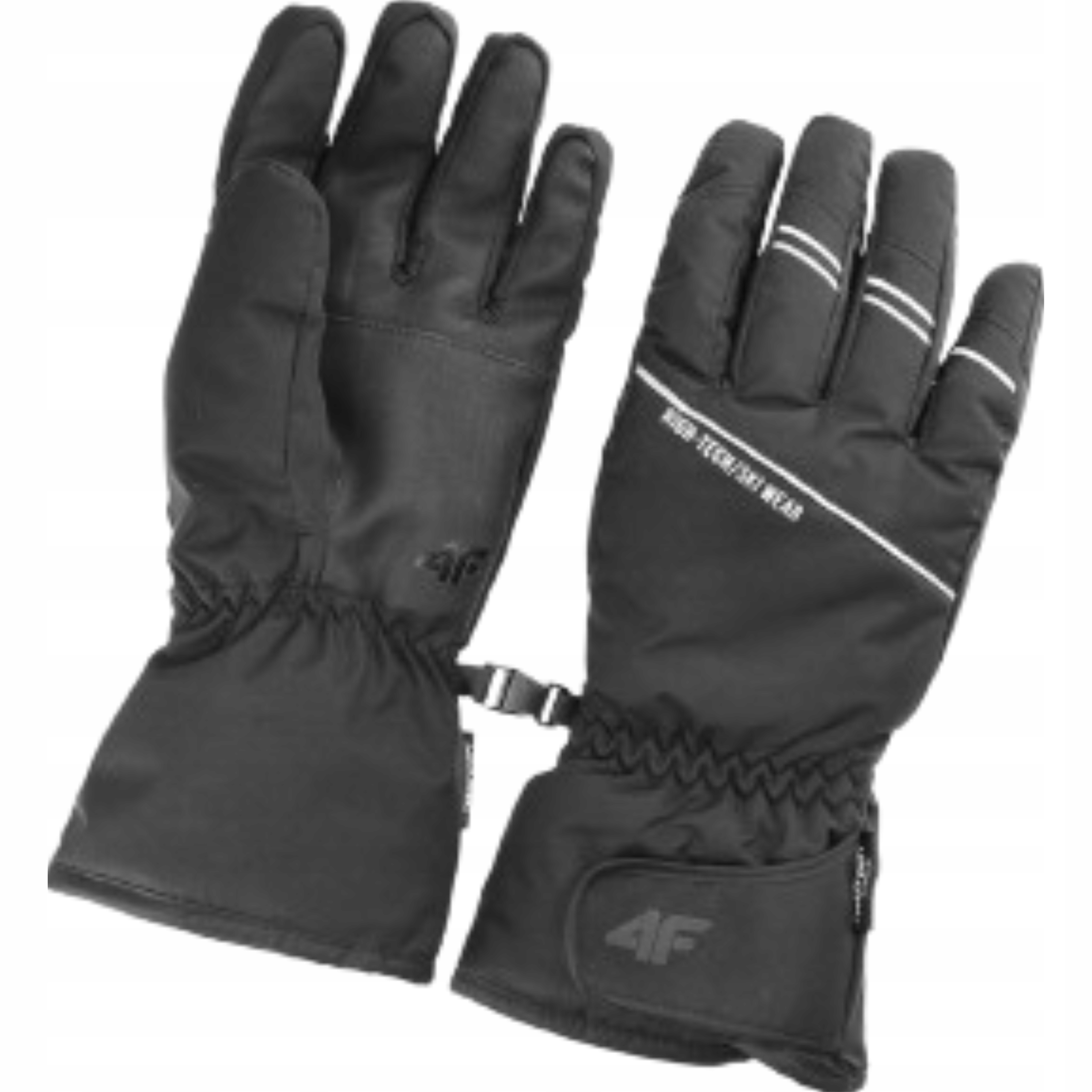 Męskie Rękawice Narciarskie Zimowe 4F Grube Thinsulate Membrana Dwr M