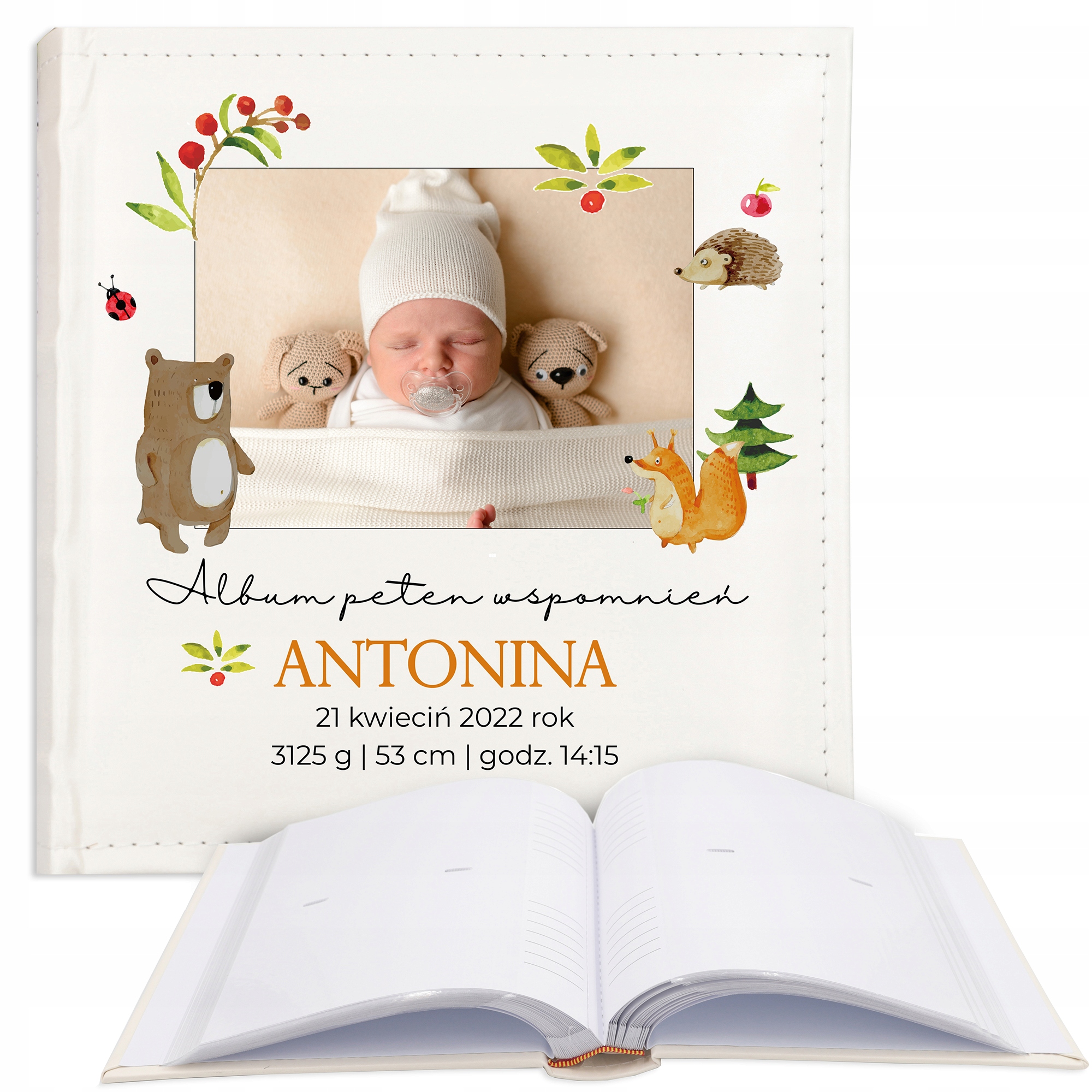 Album Ekokůže Dárek Na Baby Shower Vzory jméno