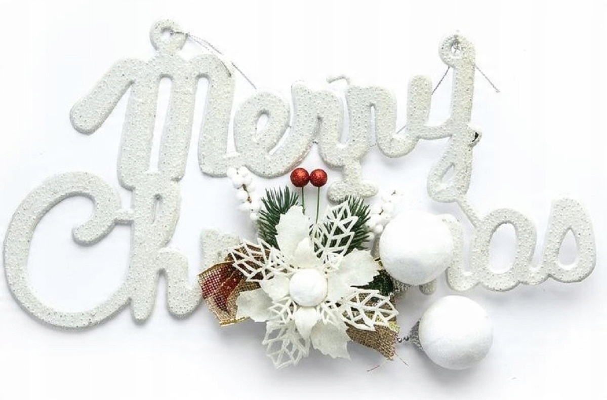 

Zawieszka z napisem Merry Christmas