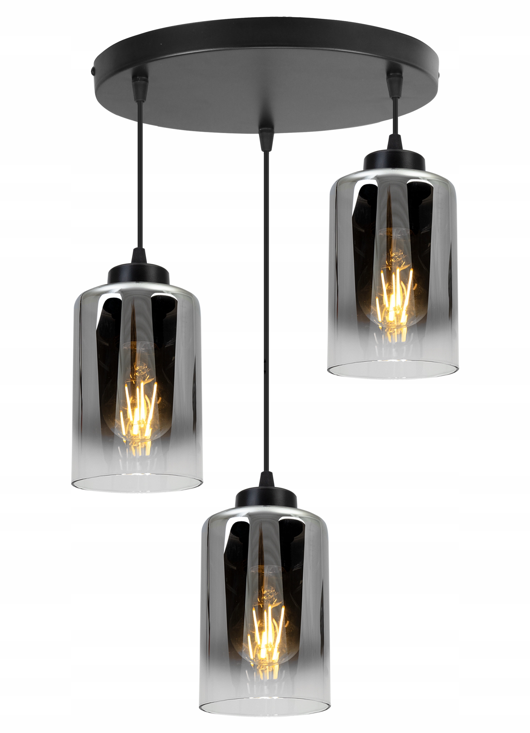 

Lampa Wisząca Nowoczesna Szklany Klosz