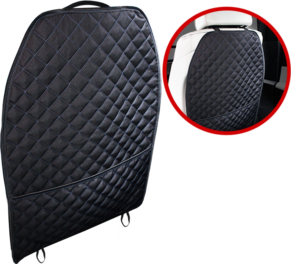 

Osłona na tył fotela Pikowana ochraniacz Kieszeń