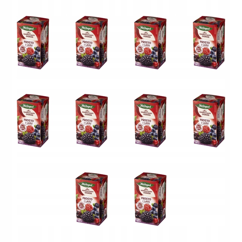 Čajová zahrada ovocný čaj přímo z lesa 20tb/50g X10