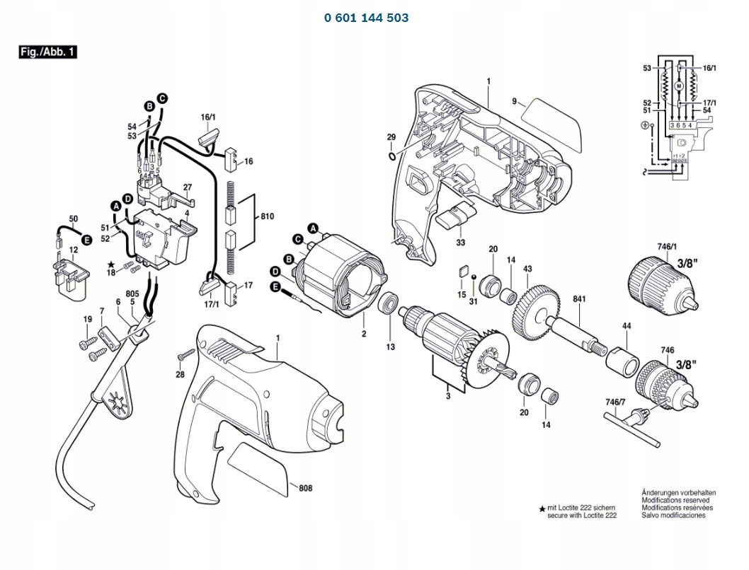 

Płyta dociskowa Wiertarka Bosch GBM450RE 503