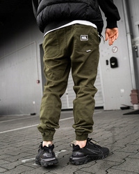 Kalhoty New Bad Line Jogger Icon Khaki