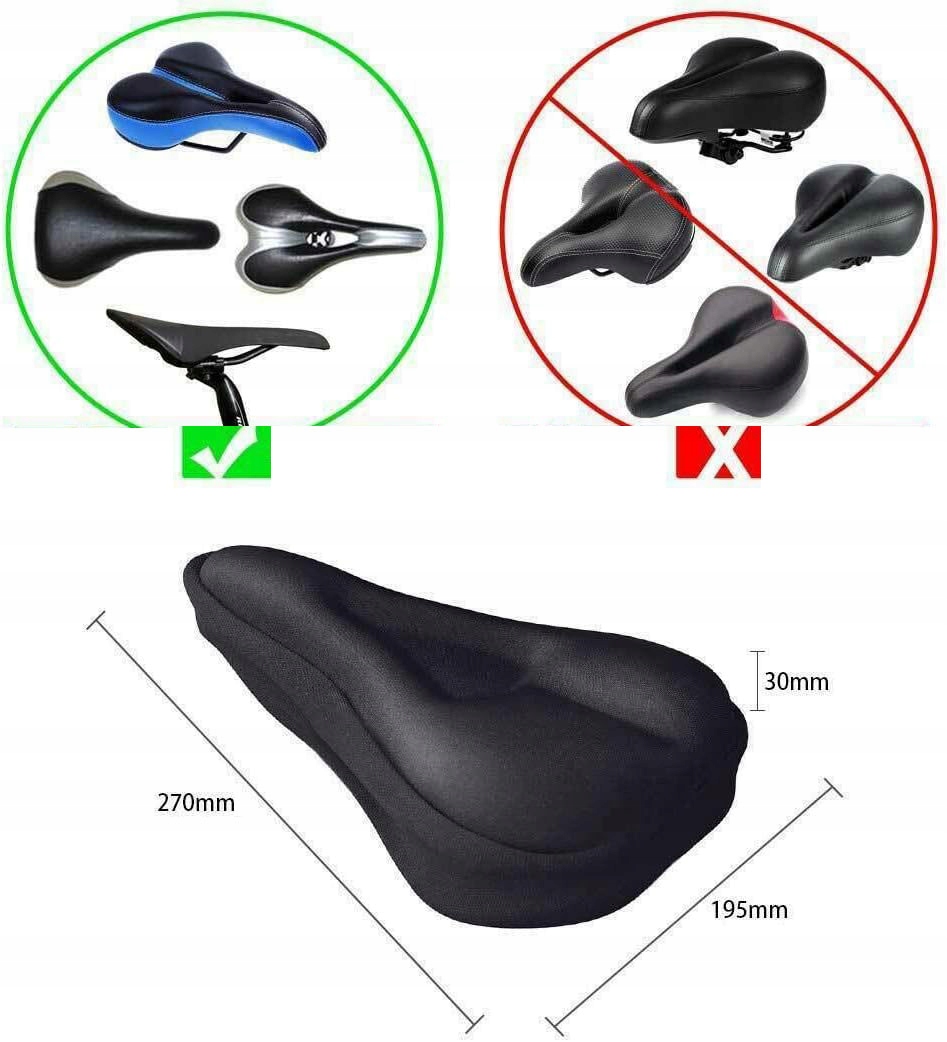 ŻELOWA NAKŁADKA PODUSZKA AMORTYZUJĄCA POKROWIEC NA ROWER SIODEŁKO ROWEROWE Rodzaj pokrowiec