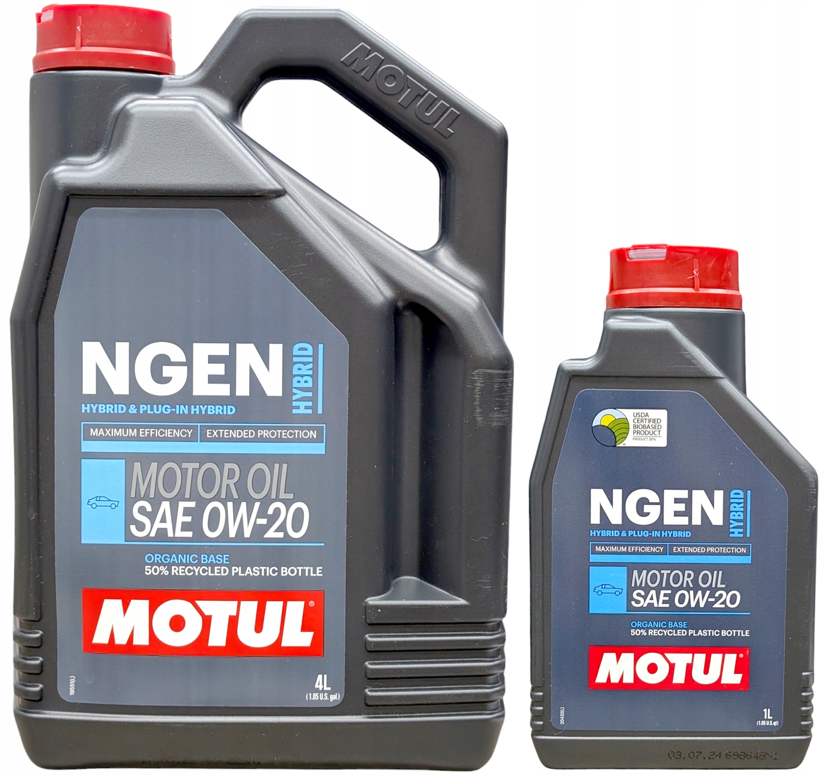 Motorový Olej Motul Ngen Hybrid 0W-20 5 L