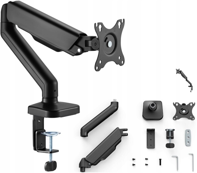Držák stojanu na rameno monitoru k psacímu stolu pro monitor Lenovo P27H-28, věšák