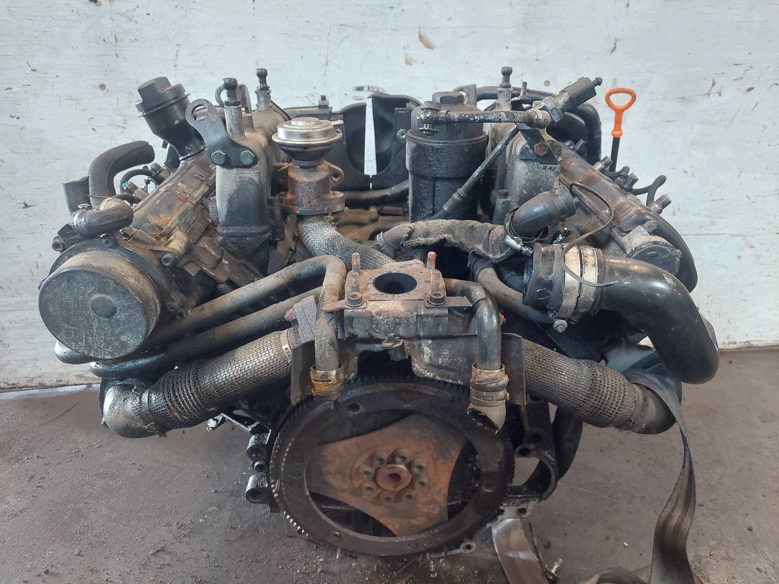 engine DIESEL + UKLAD injection AUDI A4 B6 AKE 2.5 TDI ID: 221373