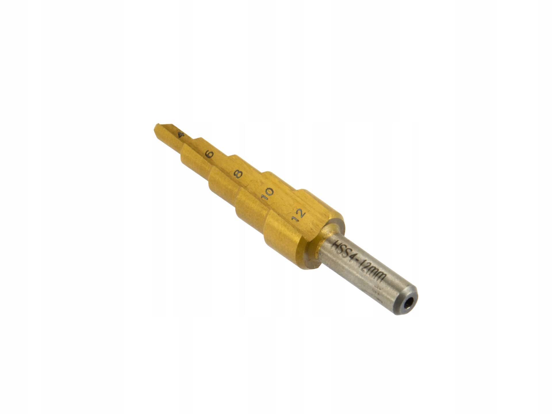 

Wiertło stożkowe, stopniowe 4-12mm G38504 Geko