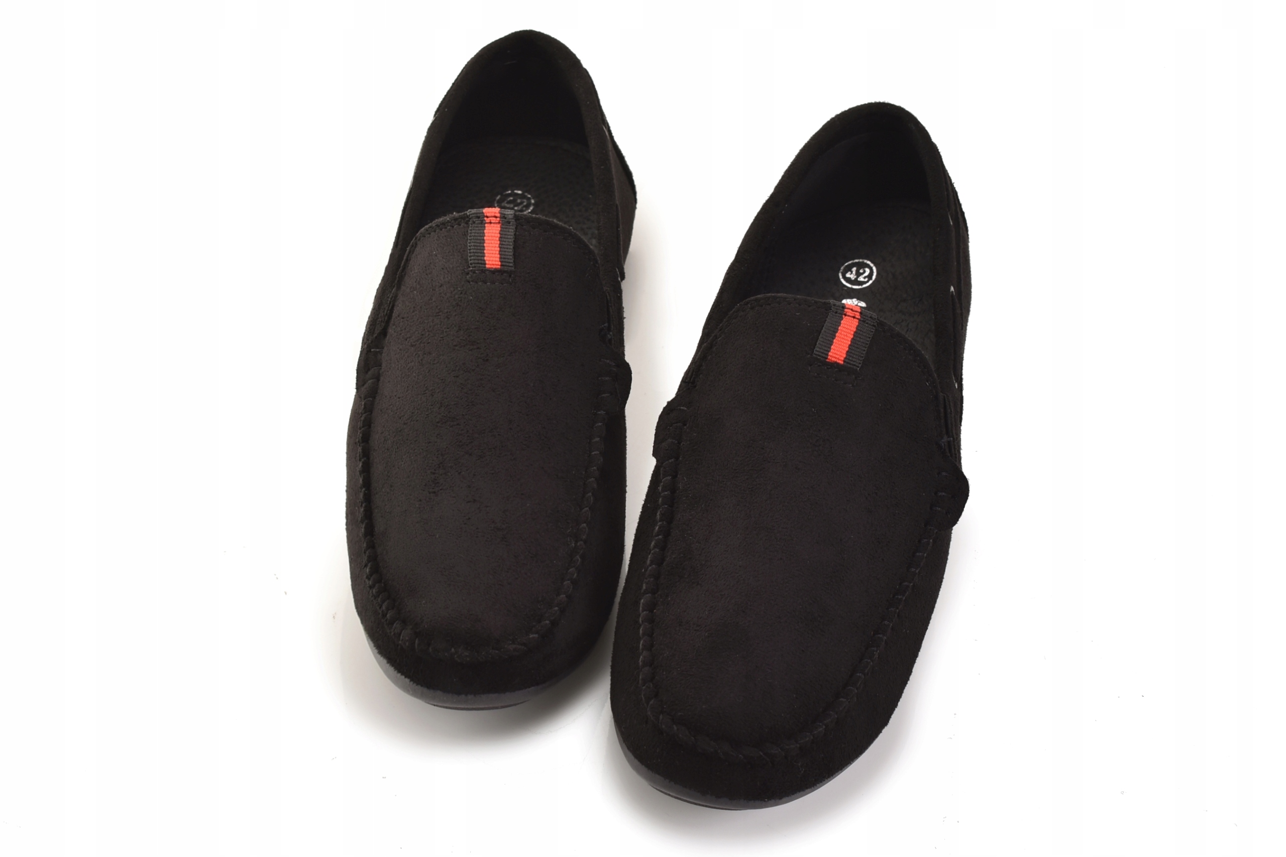 MĘSKIE ESPADRYLE WSUWANE ZAMSZOWE KLASYCZNE Oryginalne opakowanie producenta pudełko