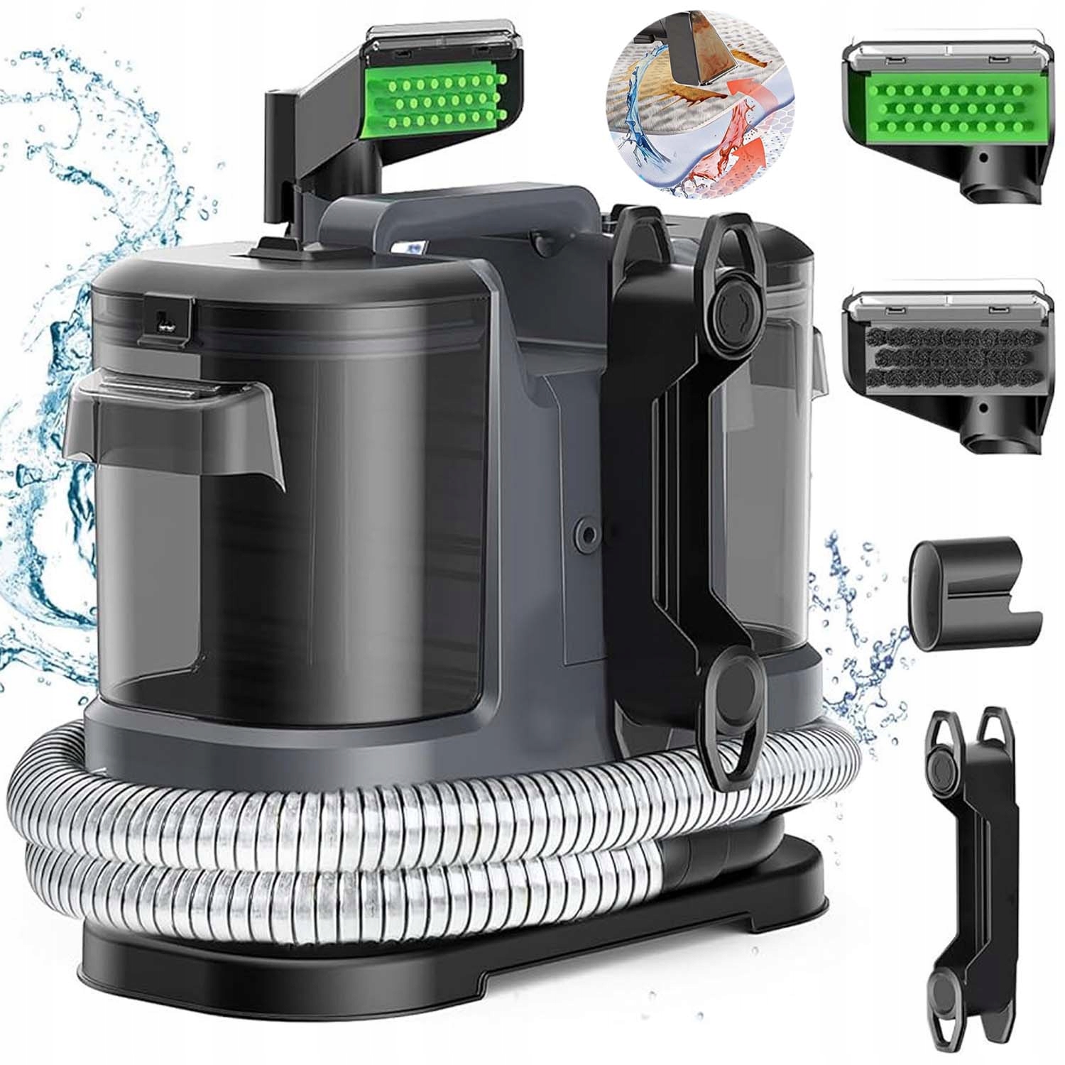 Výkonný Vysavač Stroj Na Čištění Tkanin Čištění Koberců 450W 1.8L