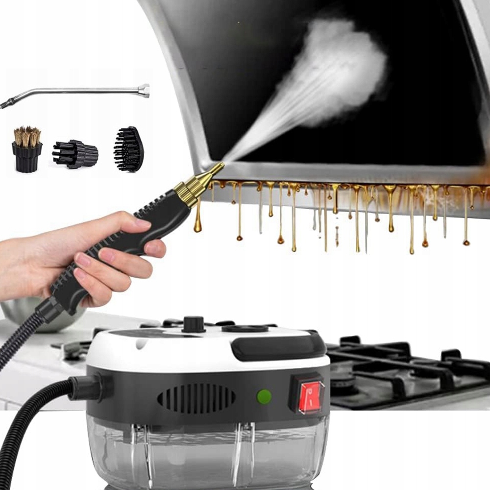 Myjka Parowa Czyścik Okien Steamer Parownica 2500W 1000ml 6 biegów Nastawny