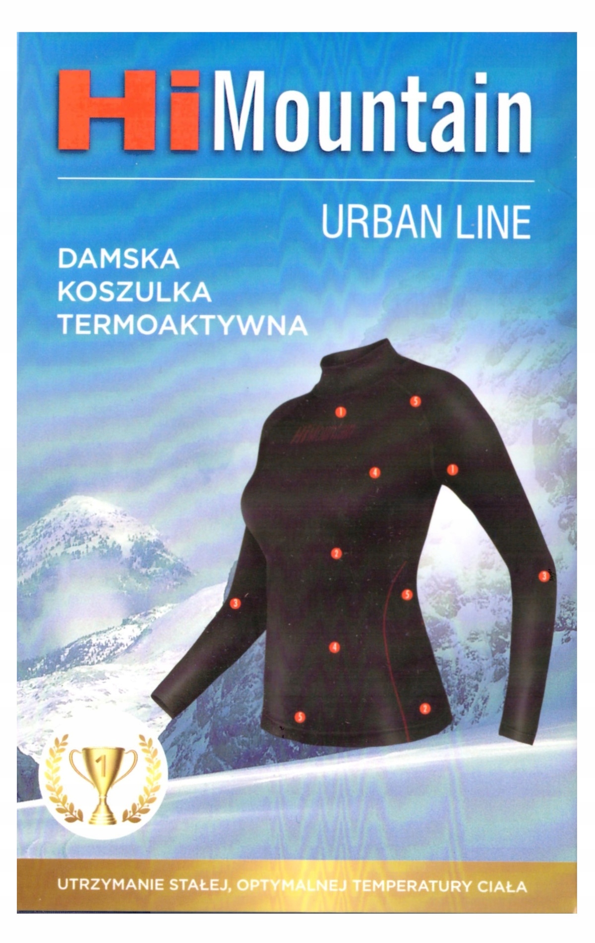 Bielizna Damska Koszulka Termo 36/38 Himountain