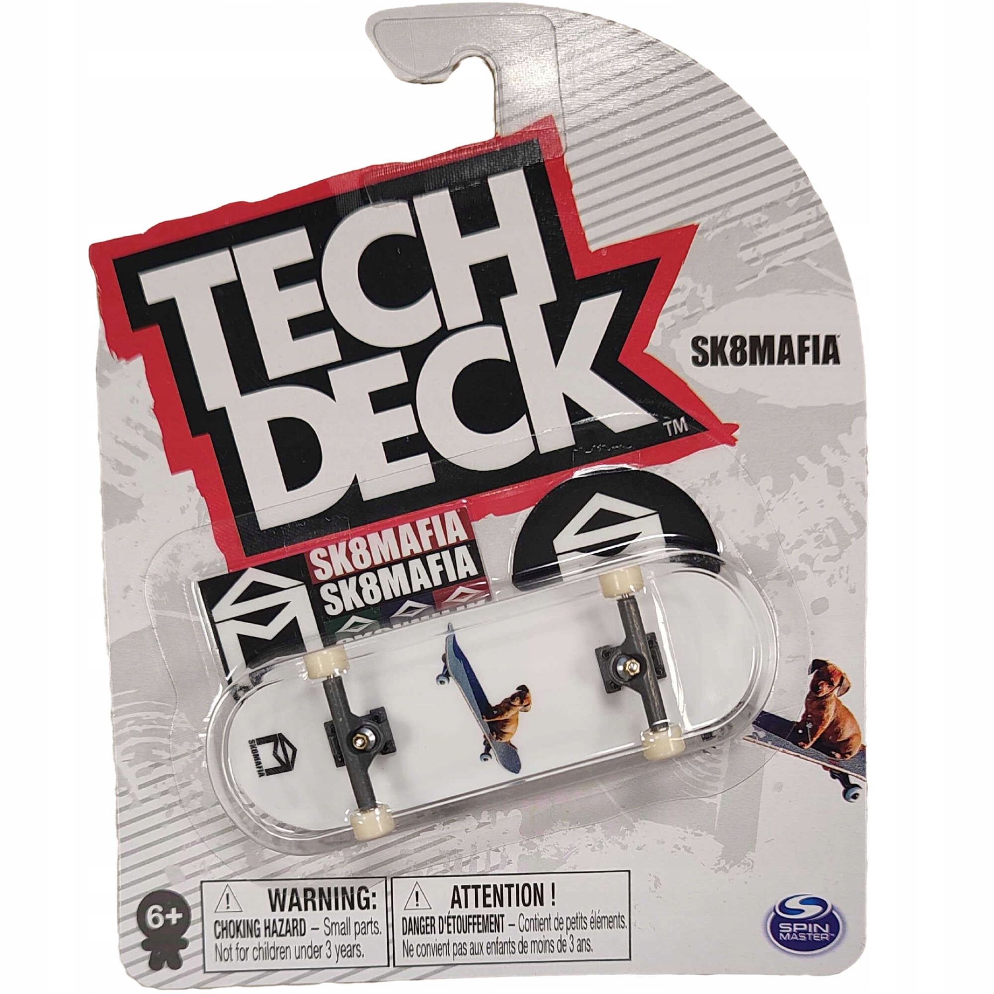 DESKOROLKA SK8 MAFIA PIESEK FINGERBOARD + NAKLEJKI TECH DECK
