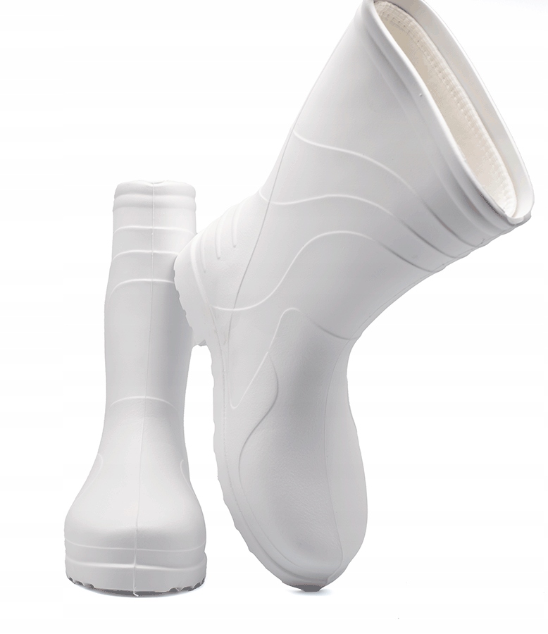 Kalosze DAMSKIE piankowe ocieplane białe do przemysły spożywczego Demar Płeć kobieta