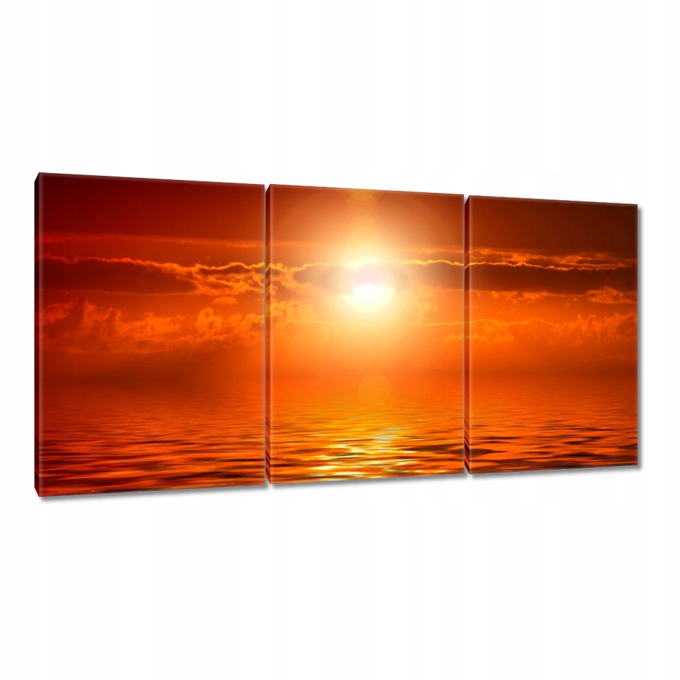 

Obrazy 120x60 Wschód słońca nad oceanem