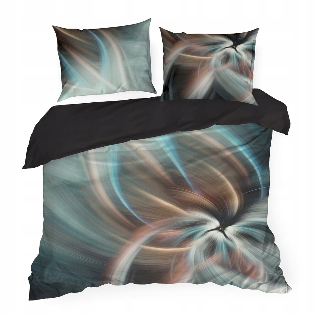 Posteľná Bielizeň Prisma 220x200 Eva Minge Eurofirany oceľová v umeleckom prevedení