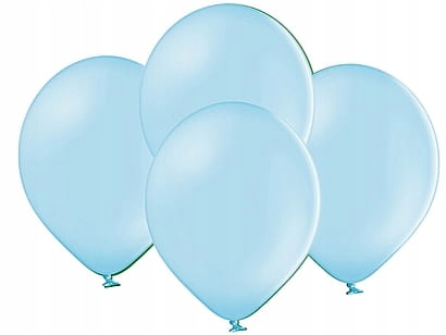 

Balony pastelowe 9'' 23cm Belbal 100 szt.BŁĘKITNE