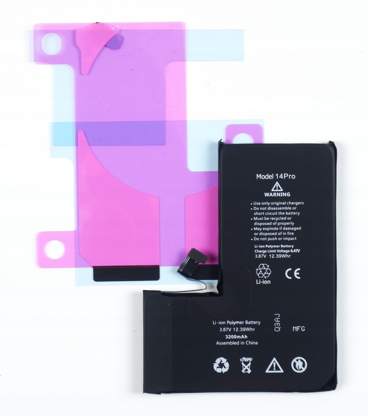 Baterie pro Apple iPhone 14 Pro Tradebit 3200 mAh
