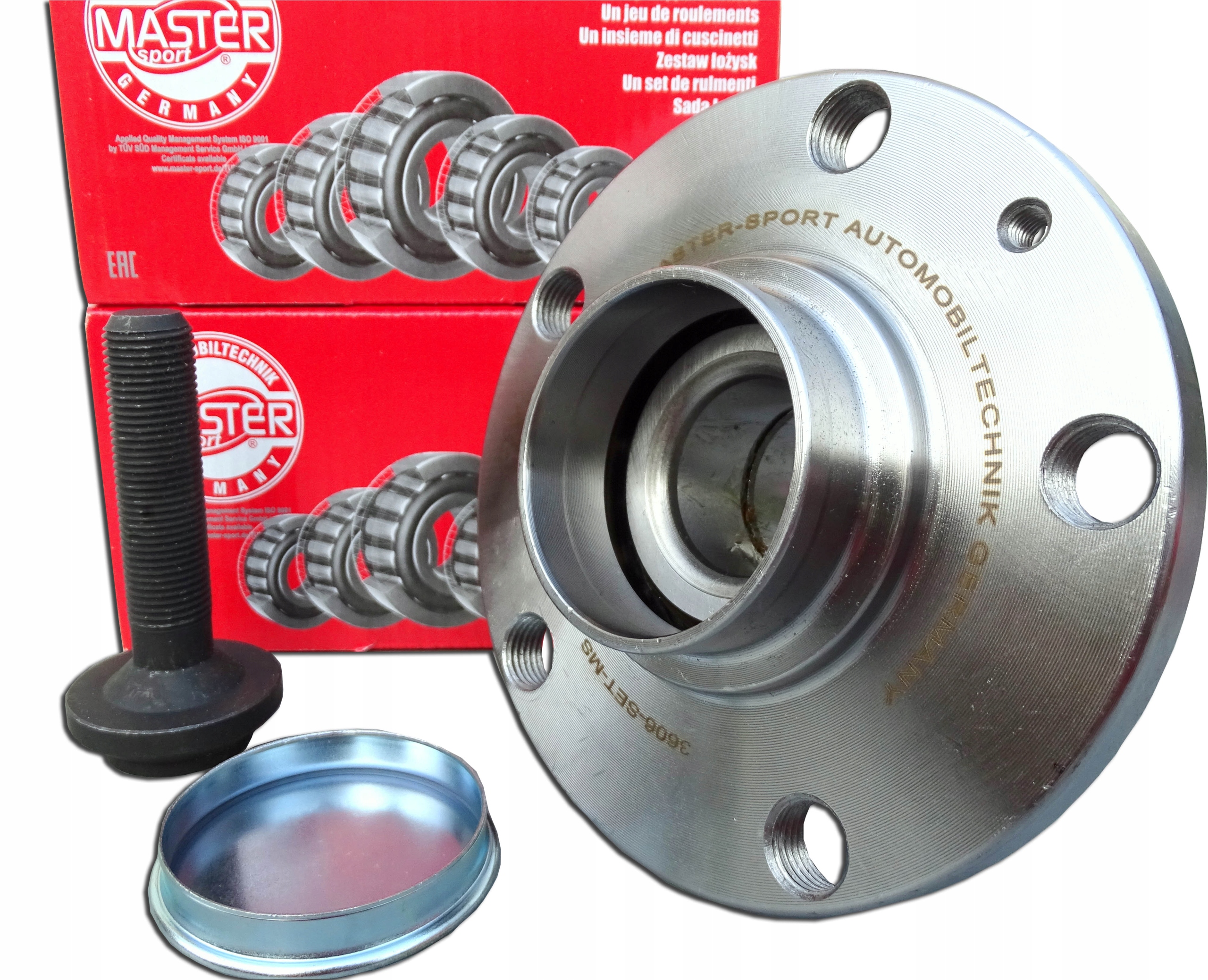 Piasta Łożysko Koła Tył Do Audi A4 B6 B7 2000-2008r