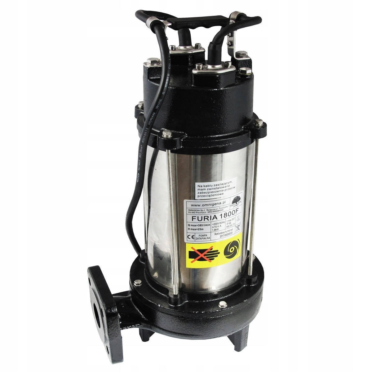 Ponorná Pumpa Wq 1800FURIA