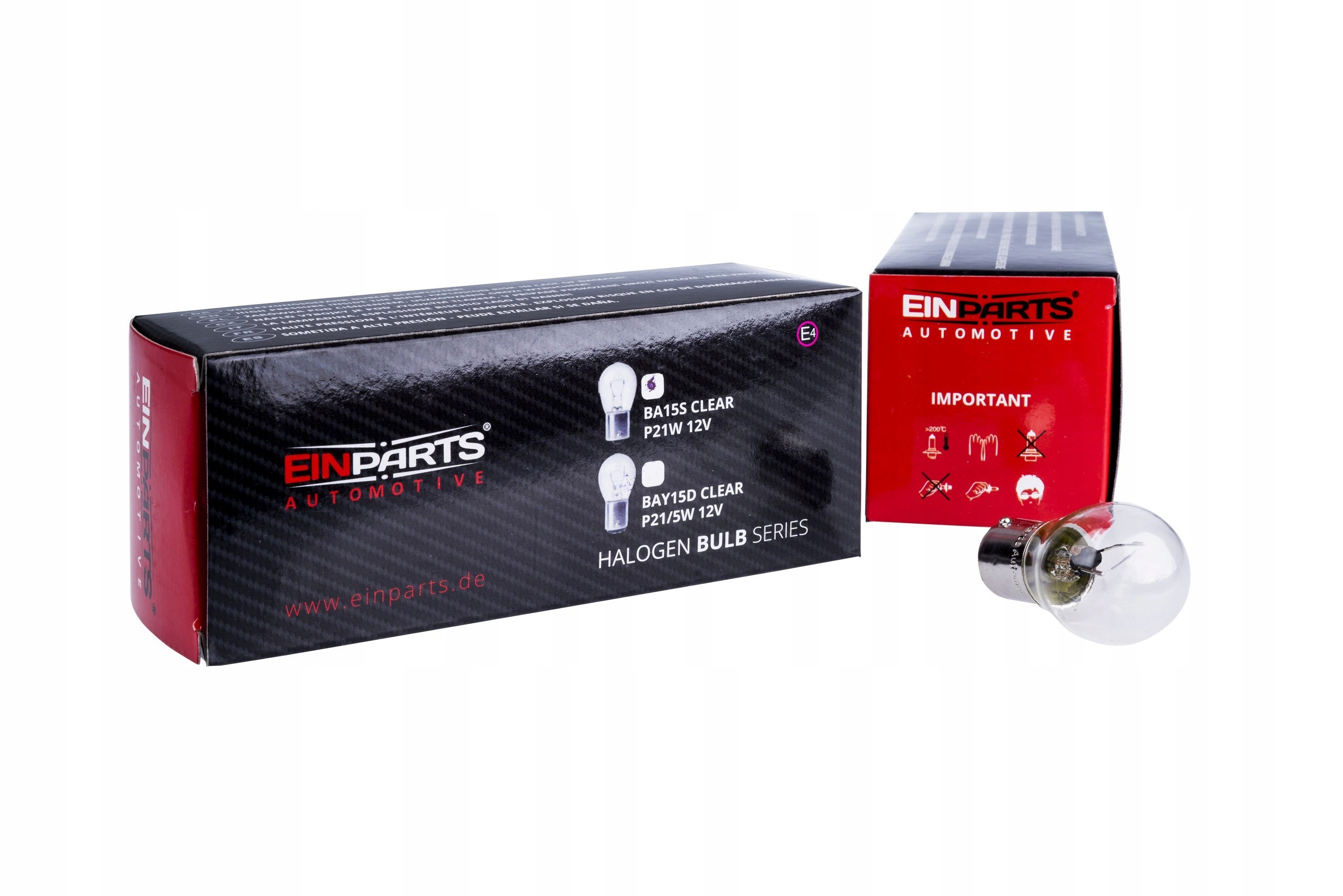 10 Sztuk Żarówki Halogenowe P21W 21W BA15s 3000K