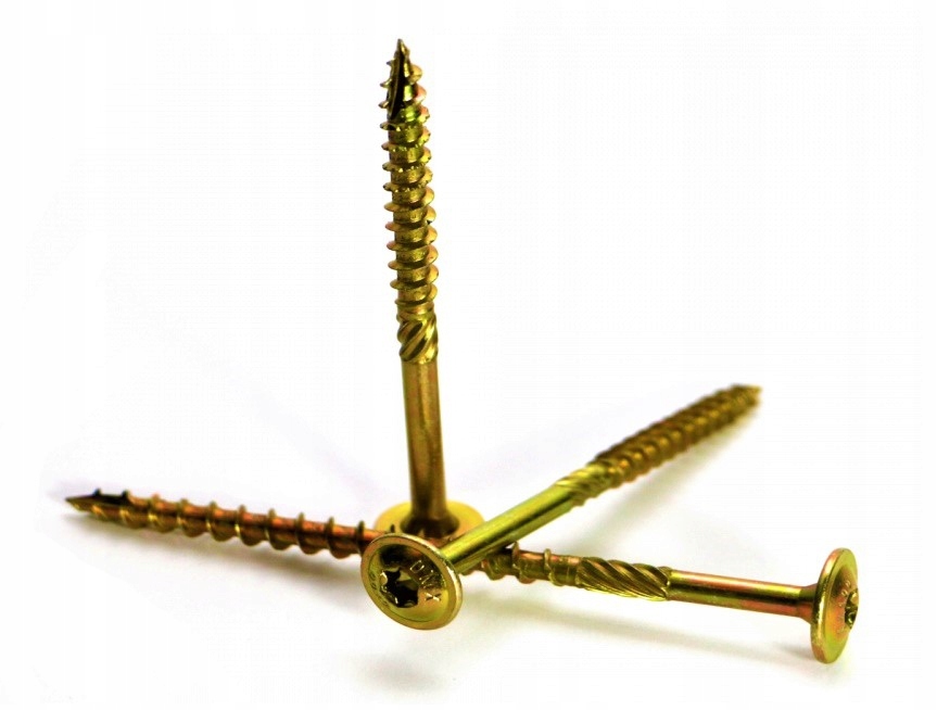 

Wkręty ciesielskie 6x160 łeb talerzowy torx 100szt