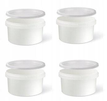 4 X POJEMNIK PLASTIKOWY Z PRZYKRYWKĄ 0,240 L BOLL