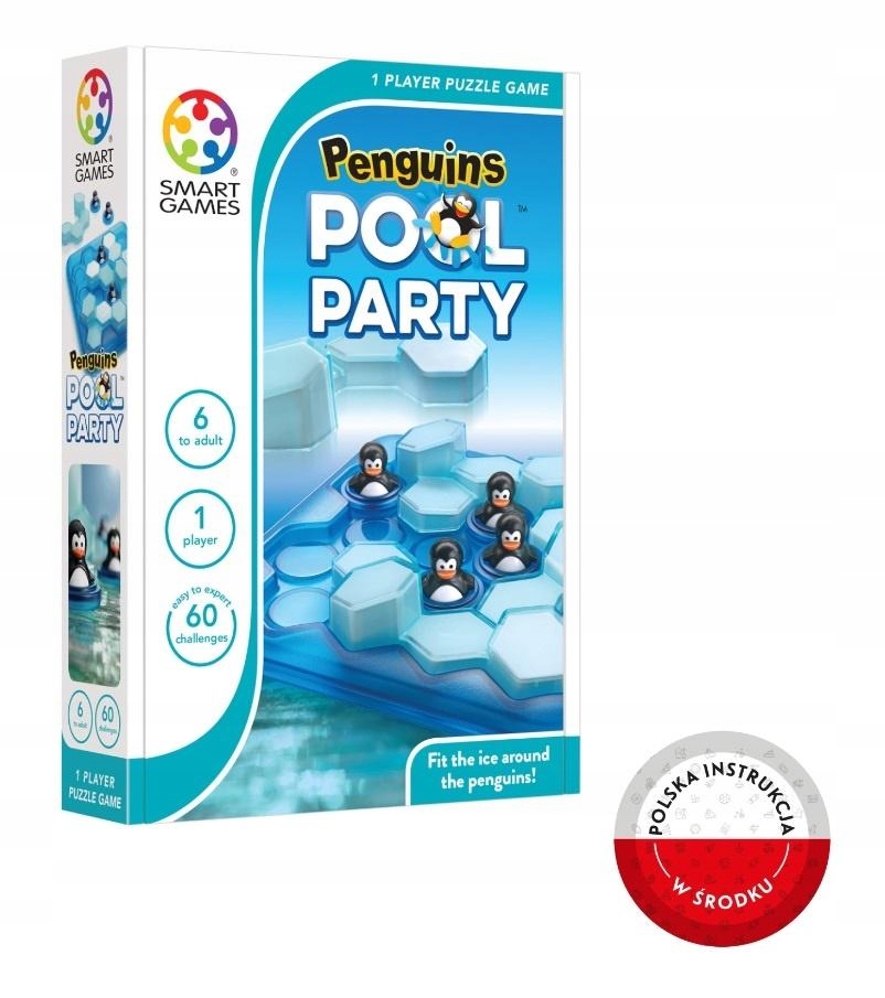 Karty Do Gry Dla Chłopców Na 11 Lat Logiczna Smart Games Penguins Pool Eng