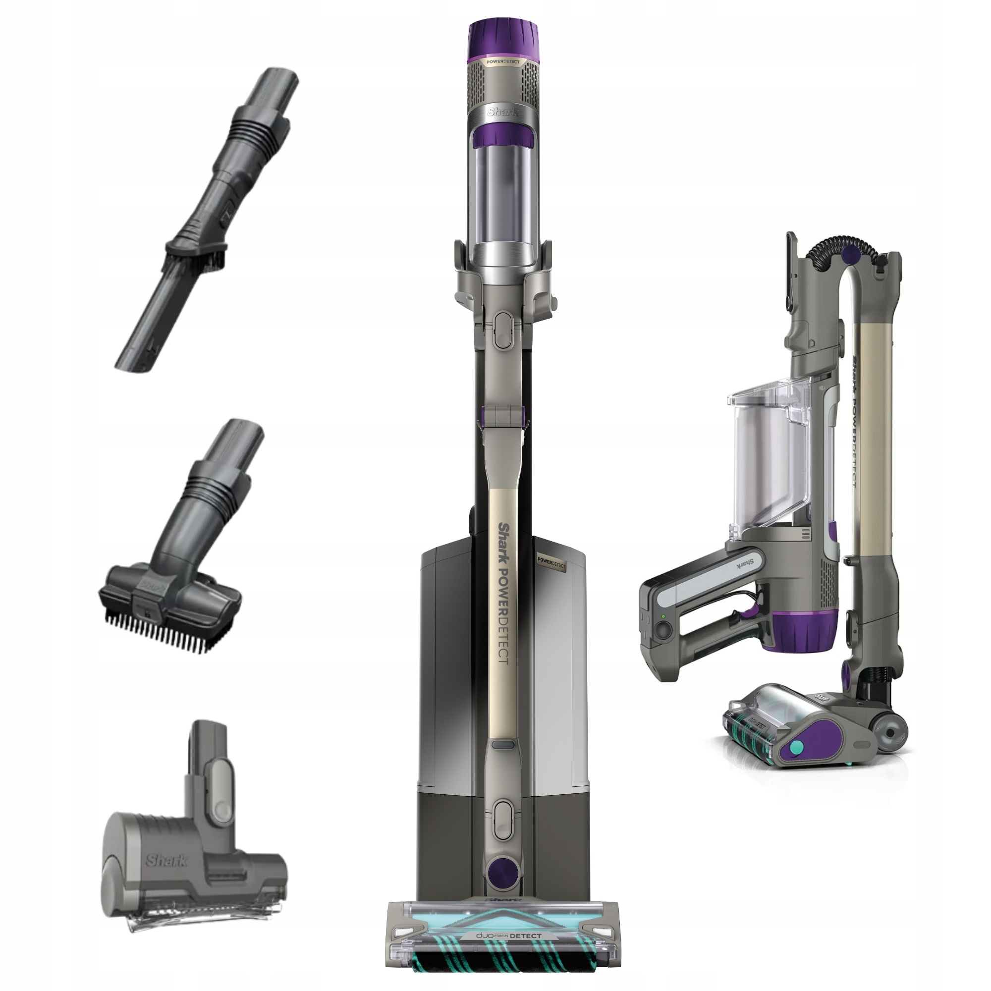 Odkurzacz pionowy Shark PowerDetect IP3251EUT bezprzewodowy z bazą