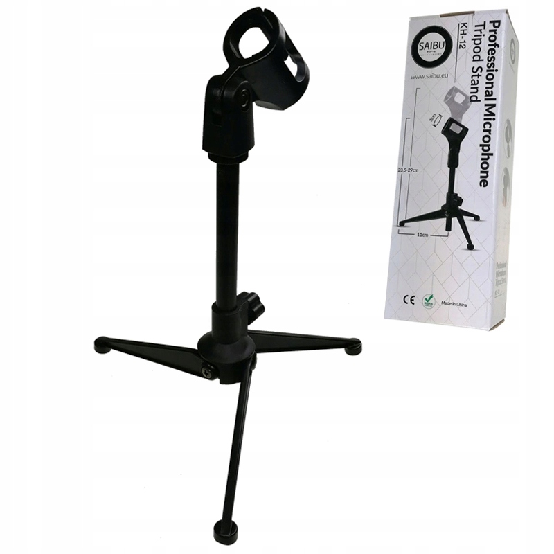 POP FILTR MIKROFONOWY + STATYW BIURKOWY SAIBU Stan opakowania oryginalne