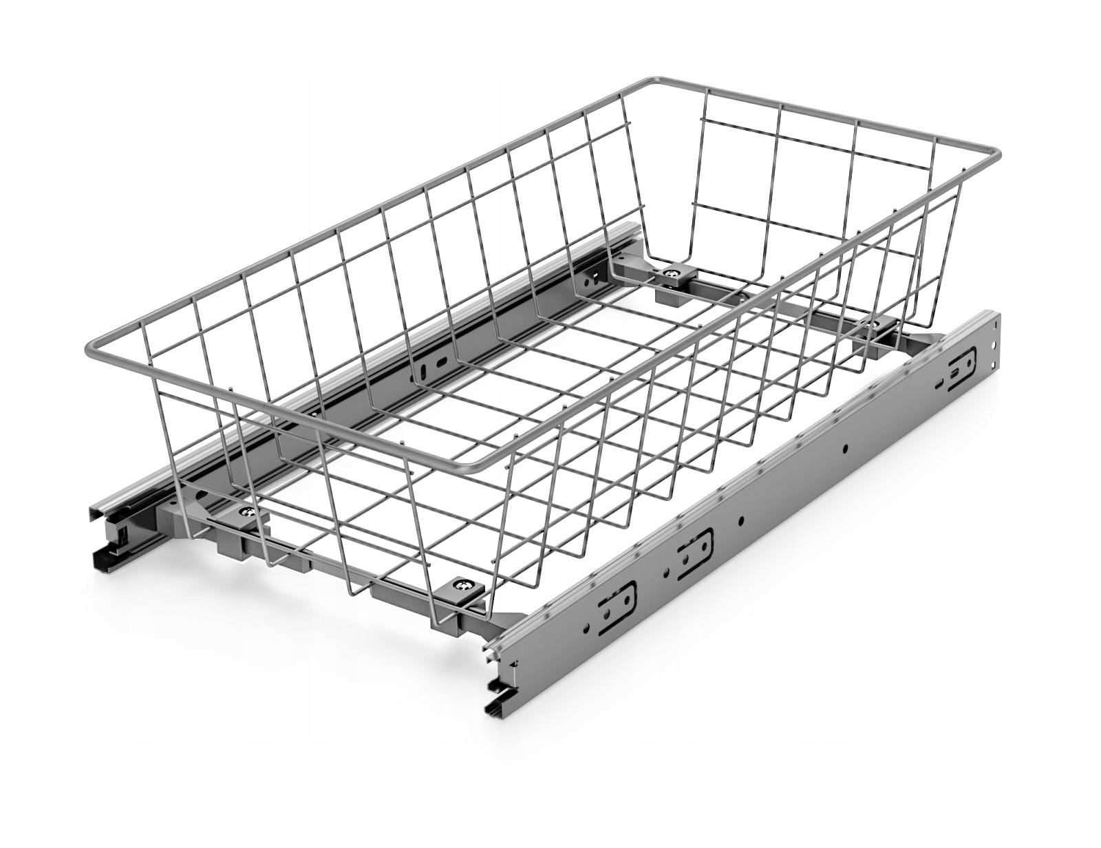 KOSZ DO SZAFY GARDEROBY MD 30 H-200 PEŁNY WYSUW SR