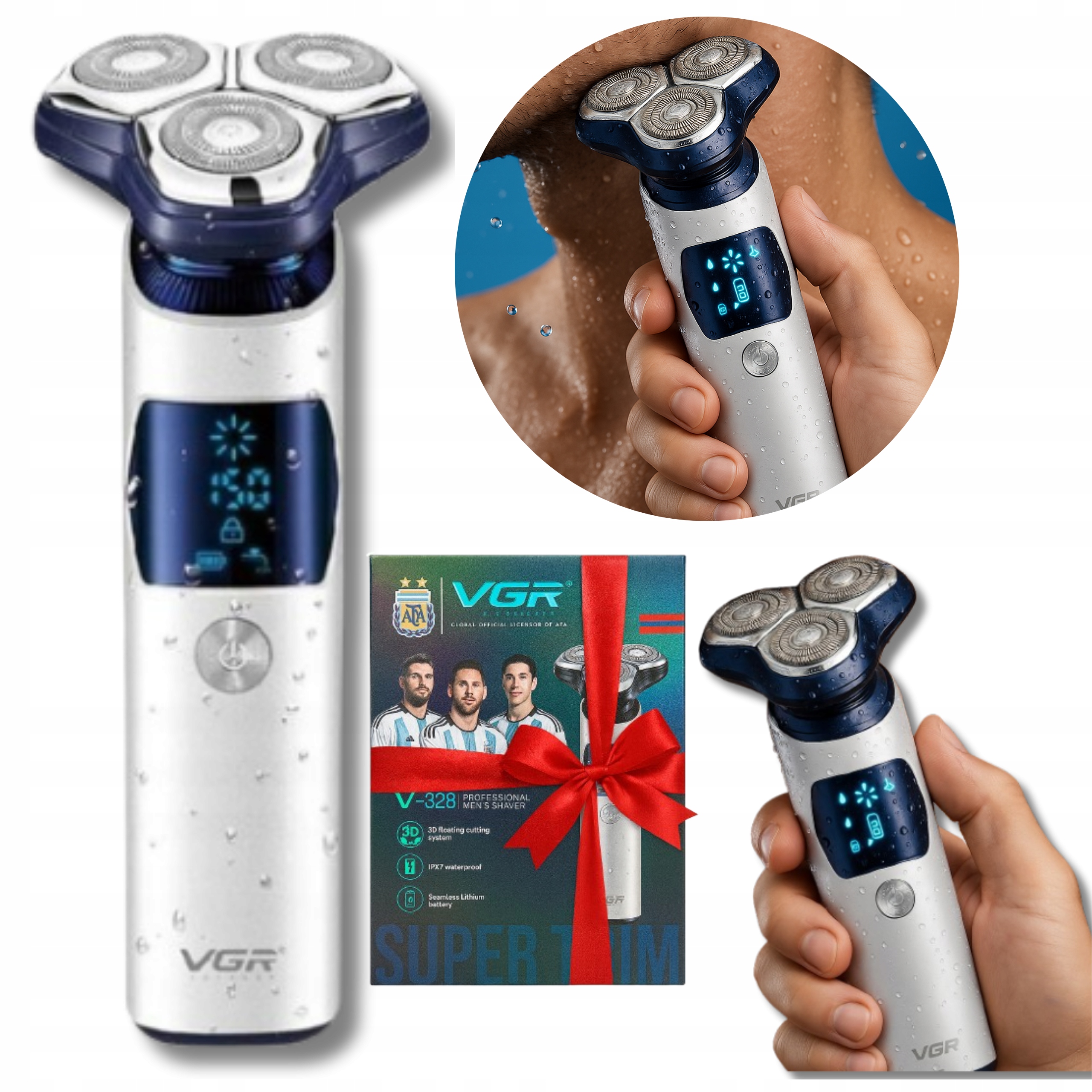 Profesionální Holicí Strojek pro muže Silný bezdrátový holicí strojek na vousy