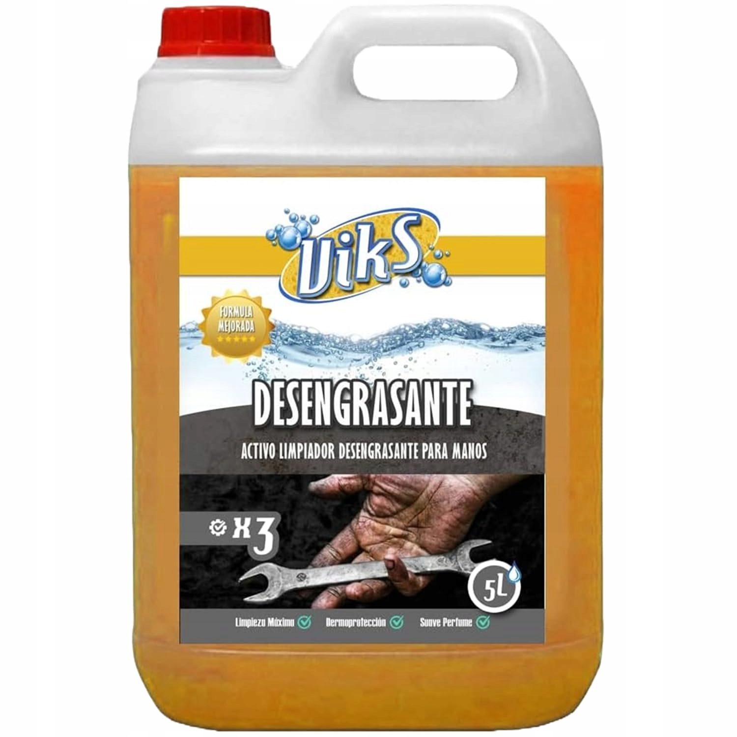 Viks Profi Krém na mytí rukou pro dílny Gel 5L